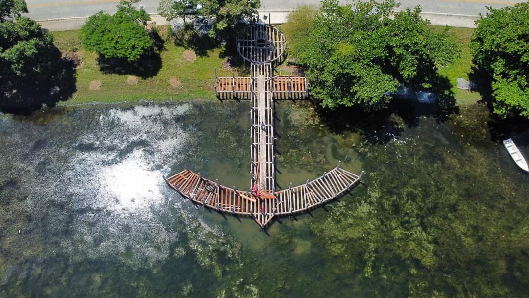 ​Equipe da SOMAR esteve no Jardim Interlagos para registrar o progresso na construção do novo deck.