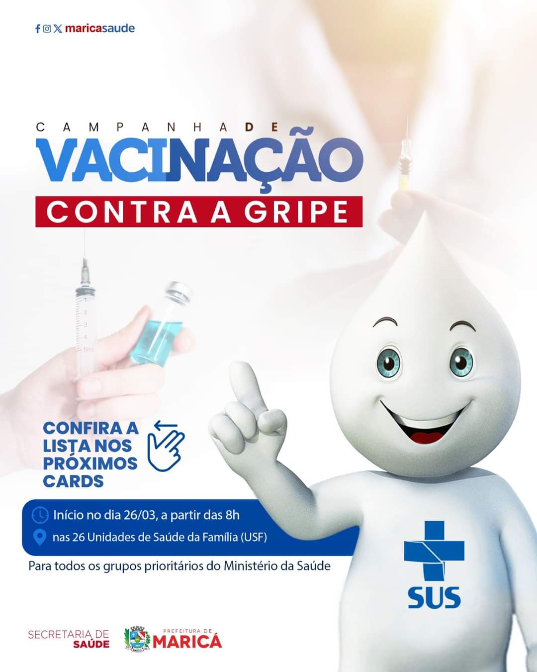 Campanha de Vacinação contra a Gripe