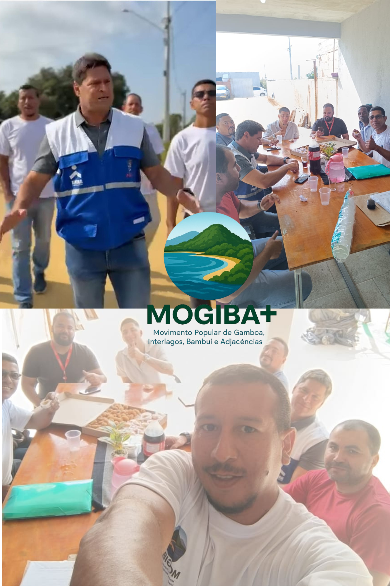 O Movimento Popular Gâmboa, J.Interlagos, Bambuí e adjacências recebem o secretário de Habitação na luta pela legalização fundiária.