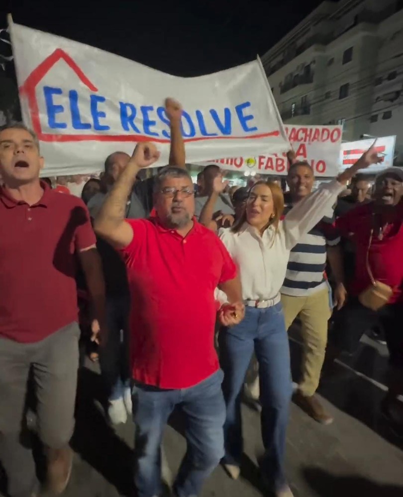 Lançamento do pré-candidato a Prefeito Quaquá em Maricá.